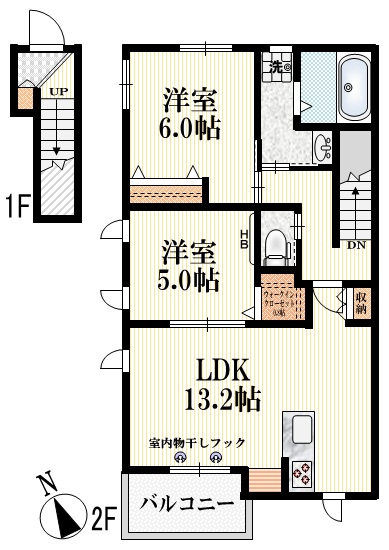 トミーハイマート阿佐谷の間取り|★最上階南西角部屋★