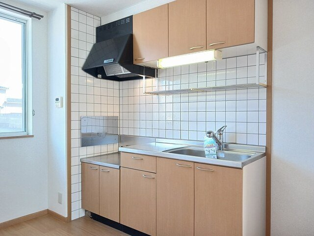 メープル　ハイムのキッチン|きれいなキッチンです