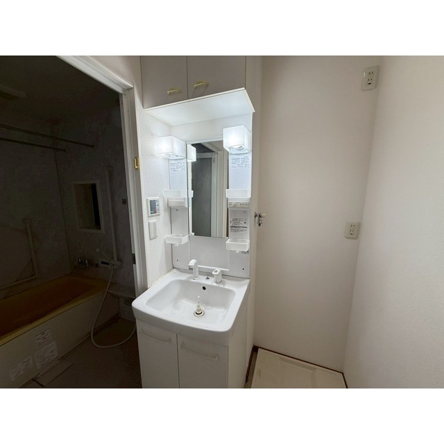 FLAT474ビルの洗面所