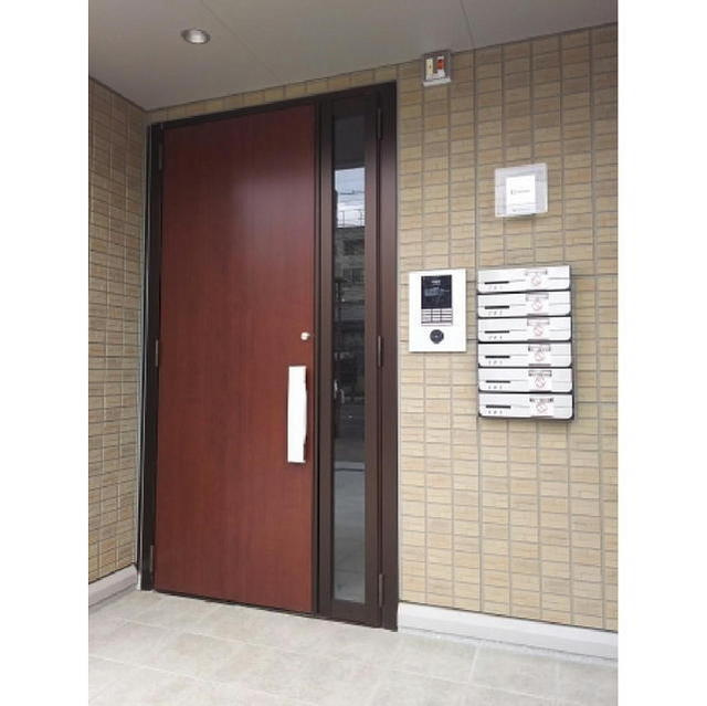 サンシティ加納のエントランス|オートロック完備