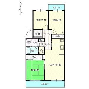 祖父江コーポの間取り