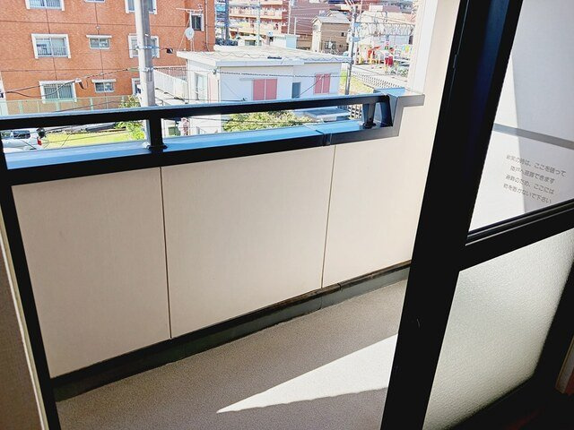 ソレイユ新狭山のバルコニー