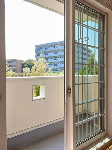 グレイス・パークＢのバルコニー