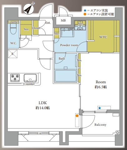【間取り】 | エンクレストベイサイド通り☆仲介手数料無料☆