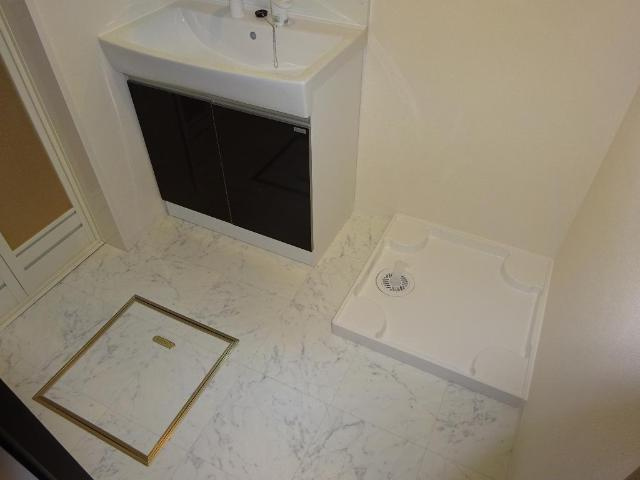 エヴァーグリーン西福原の洗面所