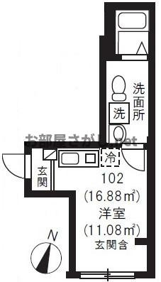 ブランドール坂下三丁目の間取り