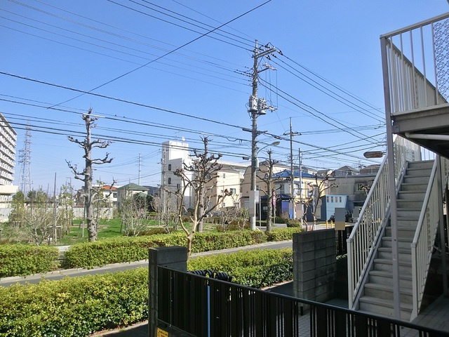 グランデールの展望|バルコニーからの景色です。