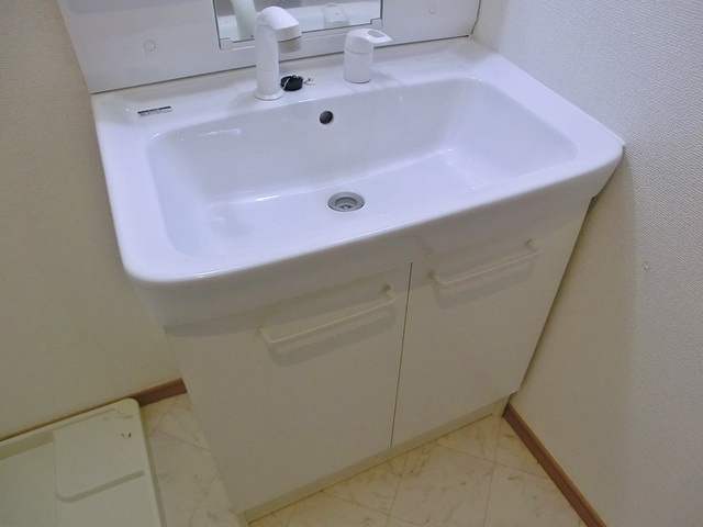 グランデールの洗面所|シャンプードレッサーです。