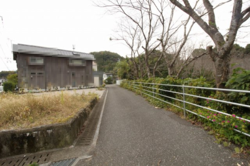 加賀野井2丁目　新築戸建　の前面道路含む現地写真