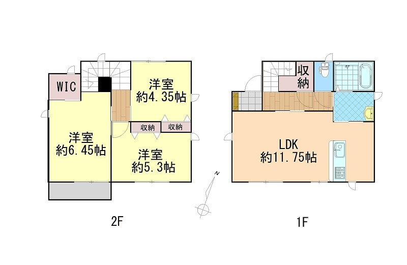 瑞浪市学園台２丁目の間取り|間取図（平面図）