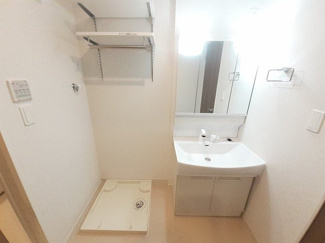 【洗面所】 | サン・シエル　Ⅰ | 広い洗面スペース