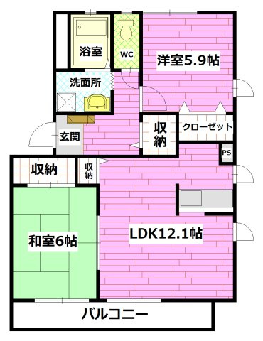 ＦａｕｂｏｕｒｇＩの間取り