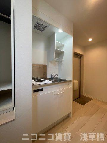 ハーモニーテラス足立Ⅱのキッチン