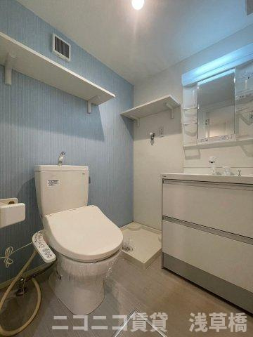 ハーモニーテラス足立Ⅱのトイレ