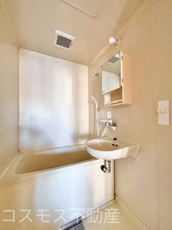 プレジール吟風の浴室