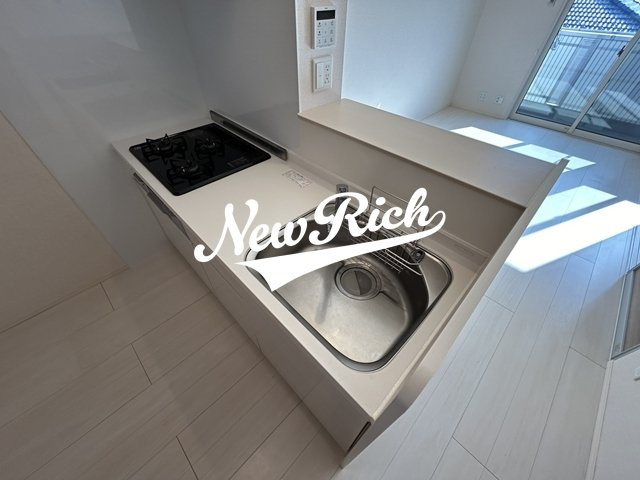 高崎市矢中町のアパートのキッチン