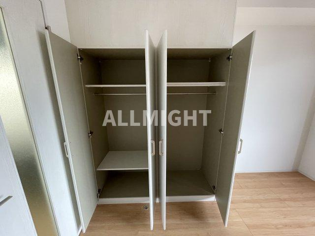 川崎市多摩区宿河原３丁目の賃貸マンションの収納|★お部屋探しはオールマイト不動産までご相談下さい♪