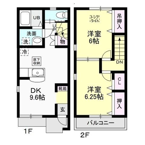 Ｃｉｅｌｏ B（シエロ）の間取り