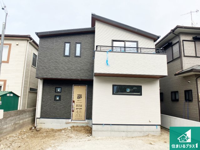 加古川市尾上町池田　新築一戸建ての外観|現在建築中！落ち着いた街並みで新生活を始めることが出来そう！周辺の物件も併せてご紹介させて頂きます！