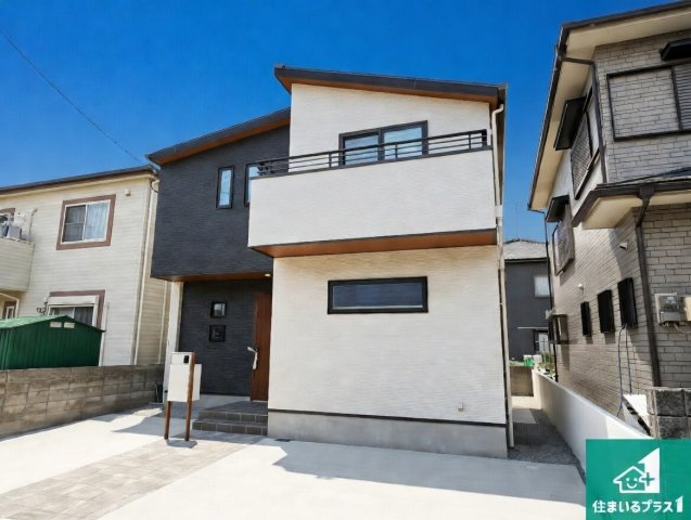 加古川市尾上町池田　新築一戸建ての外観|安心の10年保証！外観を美しく保ち、雨水で汚れを落とします！気になることがありましたら、お気軽にお問い合わせください！