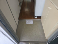 きれいな玄関です