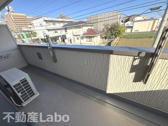 徳島市沖浜東２丁目の賃貸マンションのバルコニー