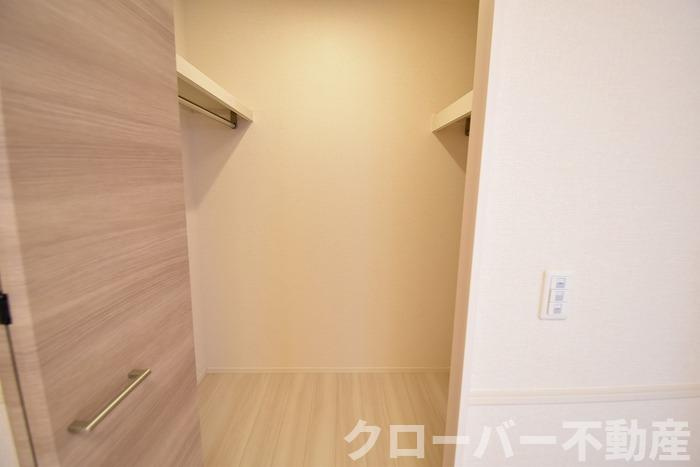 North Shore Aの収納|ウォークインクローゼット