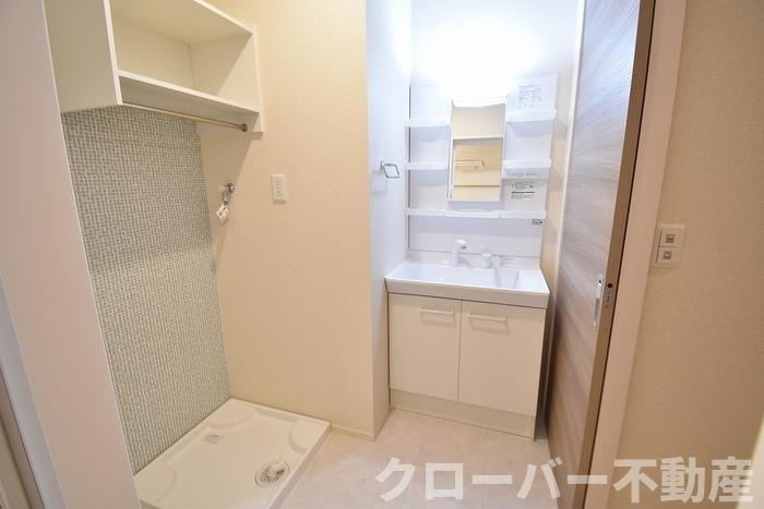 North Shore Aの洗面所|室内洗濯機置場・洗髪洗面化粧台