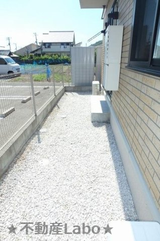 PATIO A棟のバルコニー