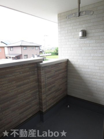 ミッドタウンEのバルコニー