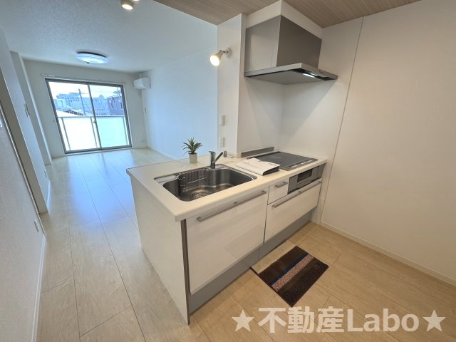 徳島市福島１丁目の賃貸マンションのキッチン