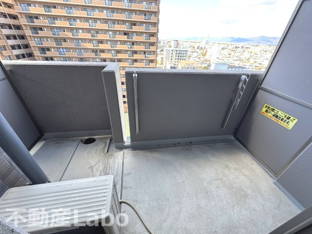 徳島市佐古六番町の賃貸マンションのバルコニー