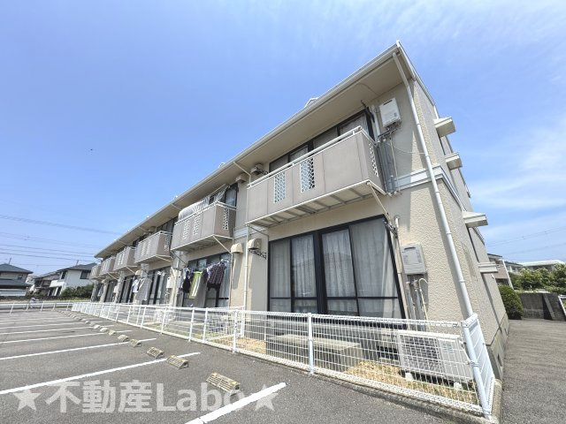 徳島市北沖洲１丁目のアパートの駐車場