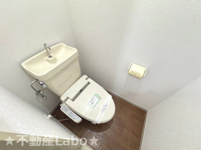 徳島市北沖洲１丁目のアパートのトイレ