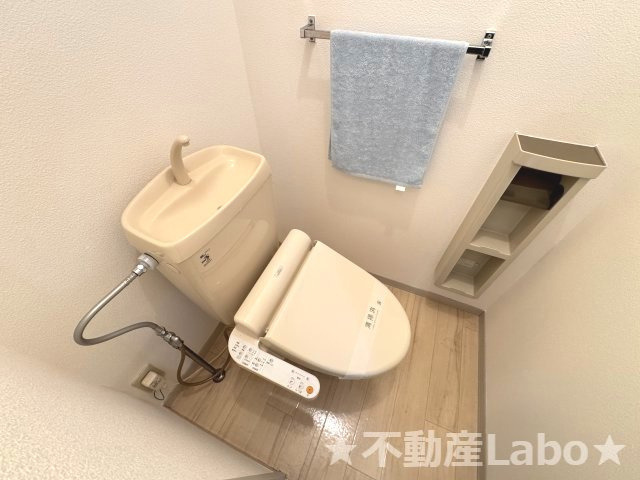 徳島市安宅１丁目のアパートのトイレ