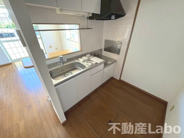 徳島市大原町余慶のアパートのキッチン