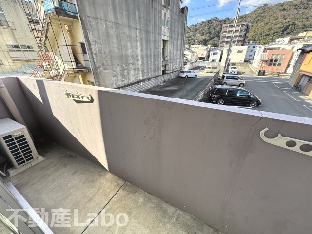 徳島市栄町３丁目の賃貸マンションのバルコニー