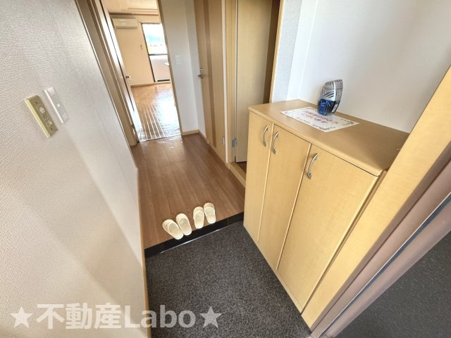 徳島市中吉野町３丁目の賃貸マンションの玄関