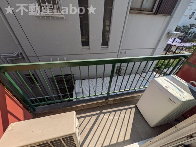 レジデンス城山のバルコニー