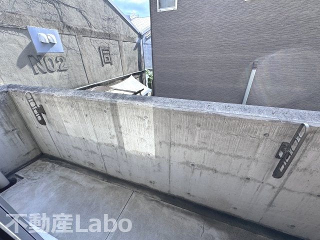 徳島市万代町５丁目の賃貸マンションのバルコニー