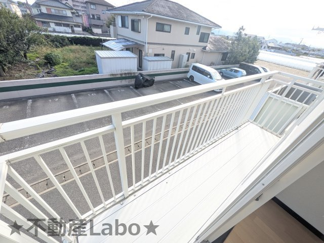 メゾンエスポワールCのバルコニー