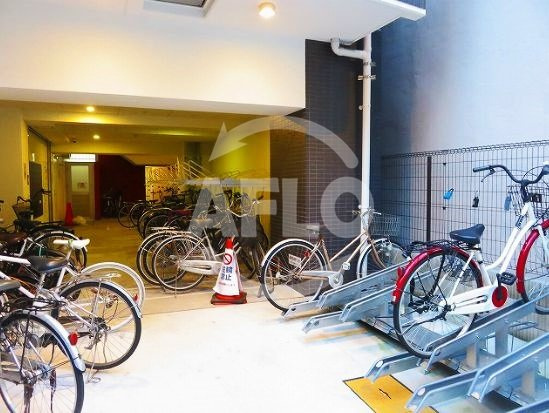 ラシュレエグゼ難波南のその他共用部分|ラシュレエグゼ難波南　駐輪場