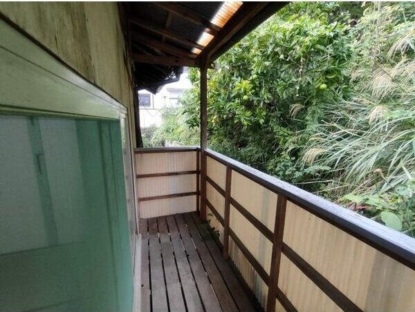 東香里園町テラスのバルコニー