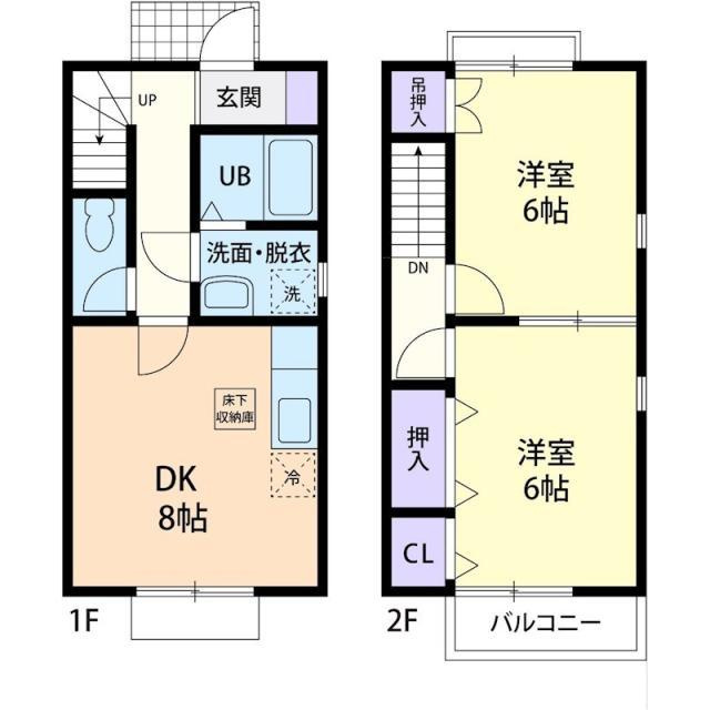 フォレストヒルBの間取り