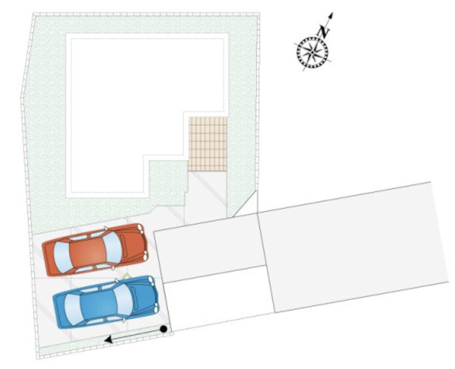 【区画図】 | 北本市緑3丁目　新築戸建　全2棟　2号棟
