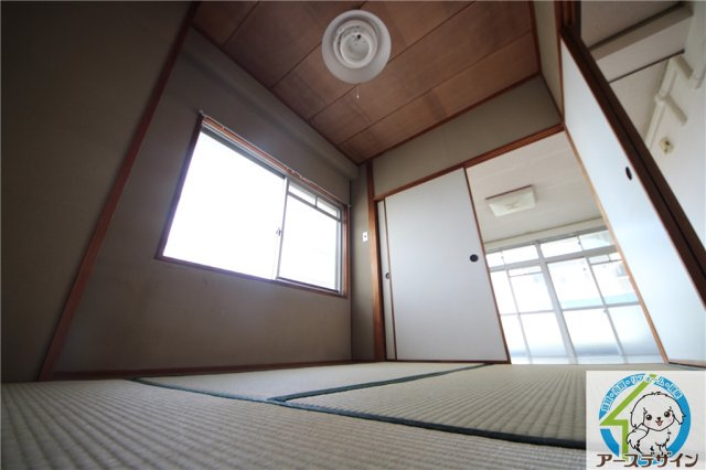 魚住コーポの和室