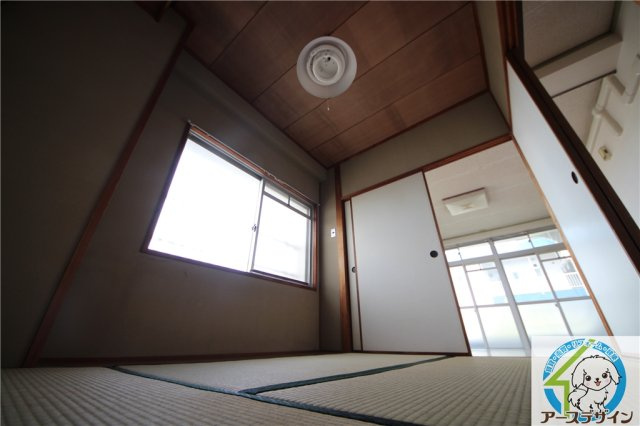 魚住コーポの和室