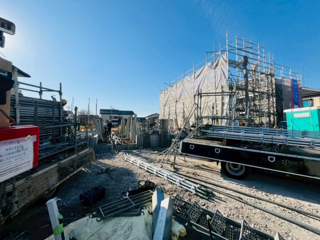 【Cradle Garden】　栃木市大平町西野田　第４　全4邸の外観|徒歩圏内商業施設充実♪お買い物にも便利な立地です（＾＾）
2025年11月撮影