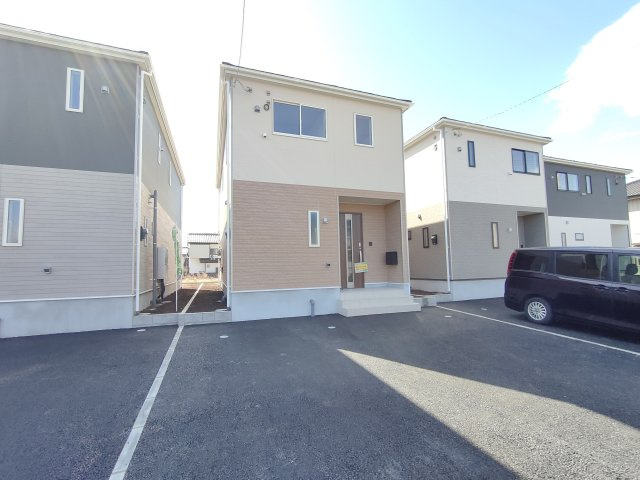 【Cradle Garden】　栃木市大平町西野田　第４　全4邸の外観|収納豊富な全4棟現場です（＾＾）ぜひ、お気軽にお問い合わせください！
2026年3月撮影