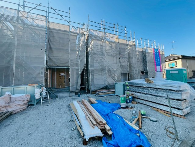 【Cradle Garden】　栃木市大平町西野田　第４　全4邸の前面道路含む現地写真|各棟収納豊富な間取りです♪
2025年11月撮影